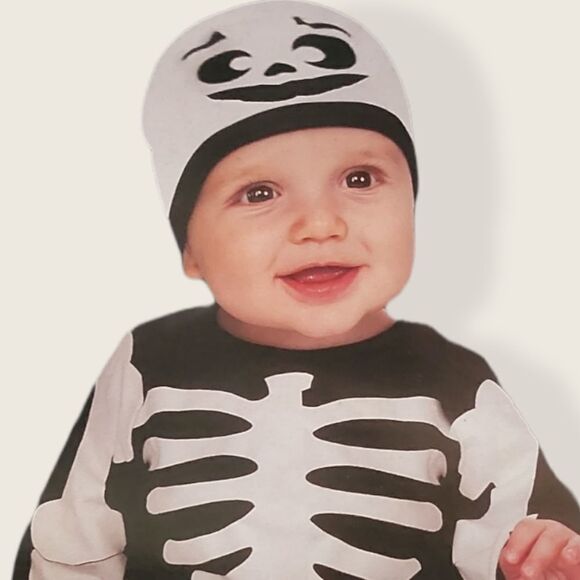 NWT Rubies Baby/Toddler Lil' Skelton Costume - Picture 2 of 3